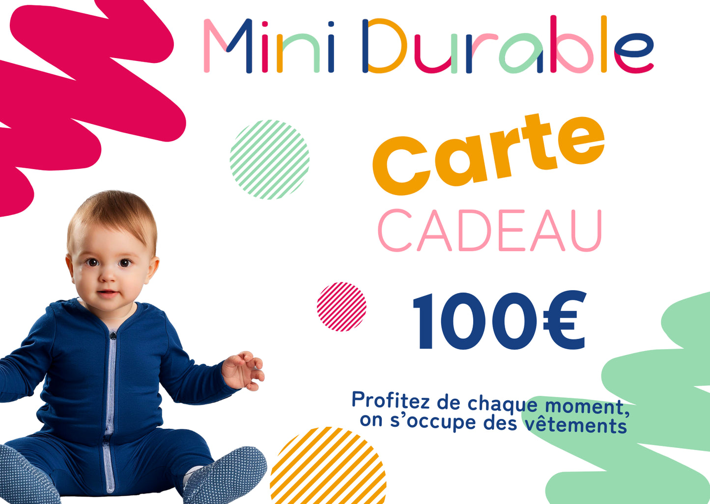 Carte Cadeau Mini Durable